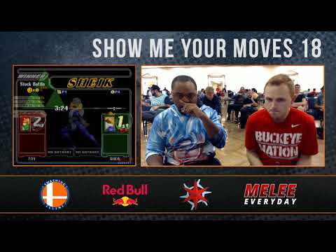 Show Me Your Moves 18 - GHQ | Kels (Fox) vs. Drephen (Sheik) - SSBM - Top 8, Losers Quarters