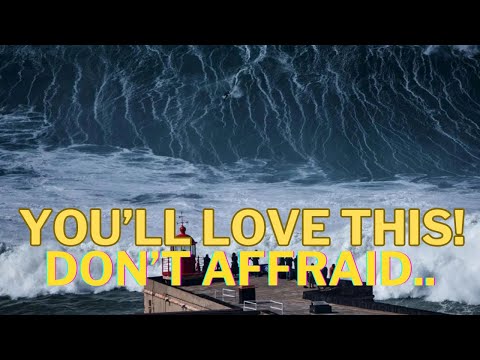 Unbelievable! Portugal's Massive 30 ft Waves Caught in 4K