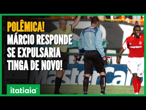 POLÊMICA! MÁRCIO REZENDE DE FREITAS RESPONDE SE EXPULSARIA TINGA DE NOVO! CONFIRA!