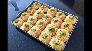 Bayram İçin Şahane Bir Pervane Baklava Tarifi-Kaçırılmayacak Bir Tarif-bera tatlidunyasi