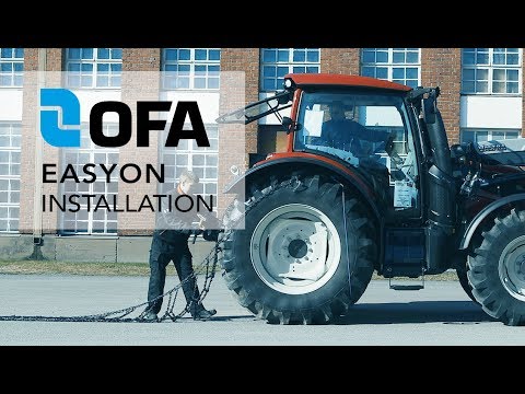 OFA EasyOn 6.5 chain Installation
