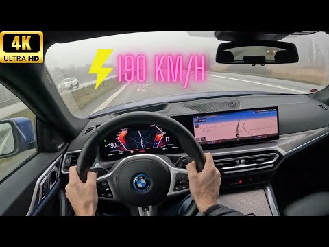 2022 BMW i4 eDrive40 | FULL TOUR & DRIVE | 0-100 | Top Speed Drive | Driving Assistant Pro | 4k