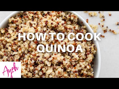 How to Cook Quinoa - Cooking With Ayeh