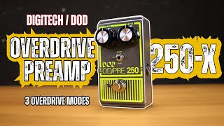 BRAND NEW! DOD Overdrive / Preamp 250-X Guitar Pedal