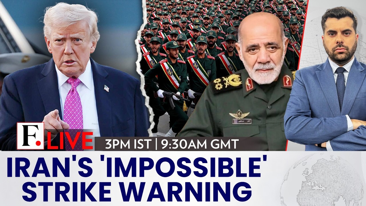 LIVE | Iran's IRGC Warns US: Choose 'Impossible Military Operation' or Deal with Tehran