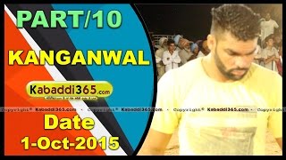 (1) Kanganwal (Sangrur) Kabaddi Tournament 1 Oct 2015