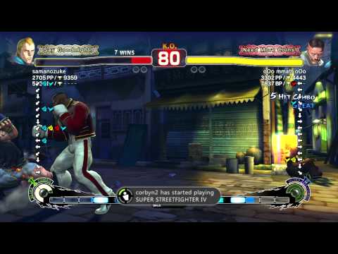 SSF4 Abel (samanozuka) Vs Dudley (oOo mmatt oOo)