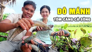 Download lagu 🔴 Đem Tôm Càng Cá Sông Về Đồng Lai Rai Cùng Các Chú | Cẩm Hằng mp3