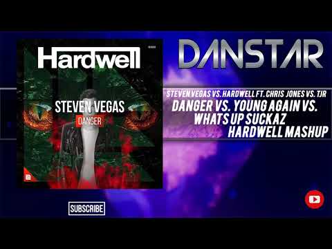 Steven Vegas Vs. Hardwell Vs. TJR - Danger Vs. Young Again Vs. Whats Up Suckaz (Hardwell Mashup)
