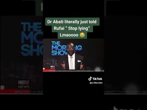 WATCH: Dr. Reuben Abati Openly Scold and Correct Rufai Oseni on a Live Set (Arise TV Morning Show).