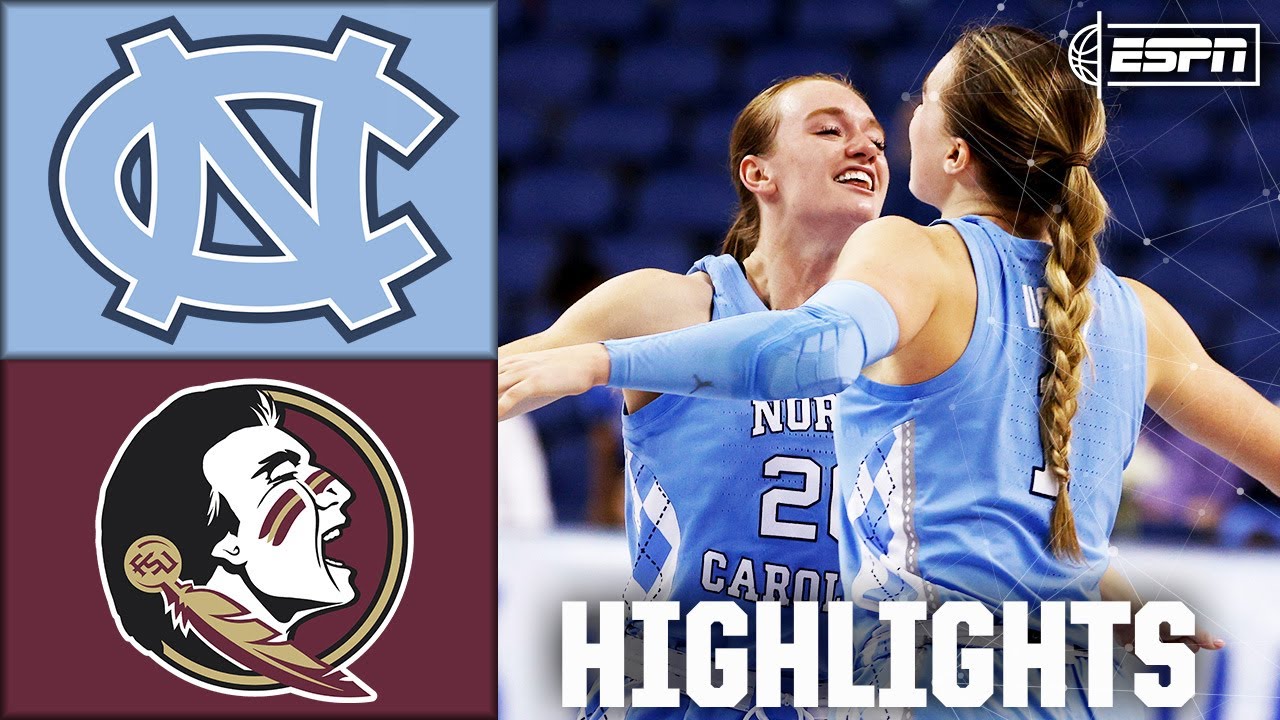 ACC Quarterfinal: North Carolina Tar Heels vs. Florida State Seminoles | Full Game Highlights