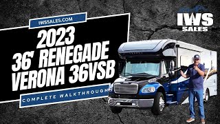 2023 Renegade Verona 36 VSB Complete Walkthrough with Chuck from IWS Sales