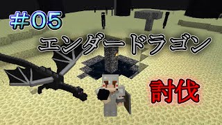 【MineCraft】いざエンドラ討伐！！　新マインクラフト　Part05【ゆっくり実況】