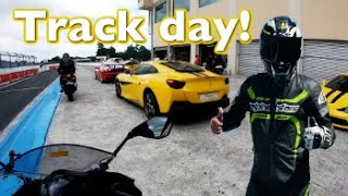 Kawasaki Ninja on Clark International Speedway | First time on track | CBR Gents invite