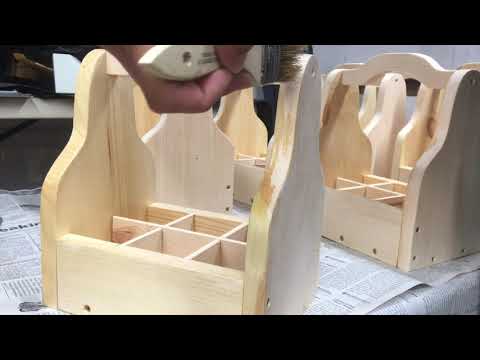 How to Mass-Produce Beer Tote 6-Pack Holders - Tutorial by Swadling Woodworking