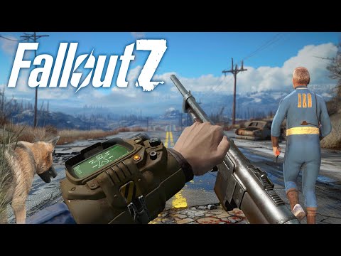 Exploring INCREDIBLE NEW Fallout Server In DayZ!