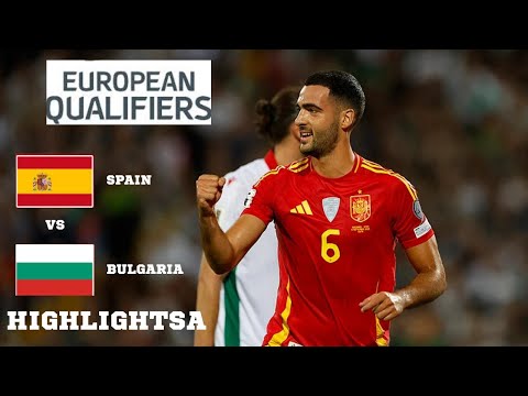 Spain vs Bulgaria | Highlights | European Qualifiers For 2026 FIFA World Cup
