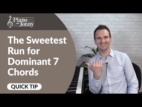 The Sweetest Run for Dominant 7 Chords! Jazz Piano Improv