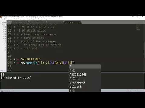 Python Regular Expression Part1 March 3