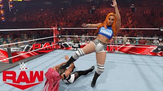 WWE 2K23 RAW EVA MARIE (W/NIA JAX) VS GIGI DOLIN