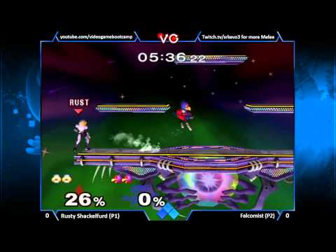 Evo 2K13 - Rusty Shackelfurd (Sheik) Vs Falcomist (Falco, Marth) SSBM Singles Pools
