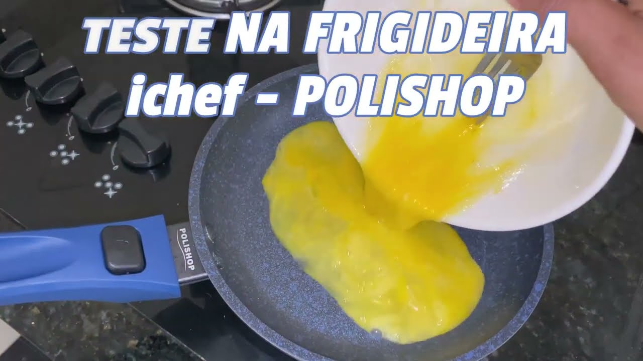Miniatura da avaliação em vídeo de Panela ICHEF POLISHOP Day by Ultra Shark Series 28cm Vermelho