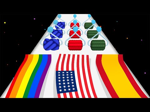 Flag Painters - Color Game Run (Freeplay, Original) - YouTube