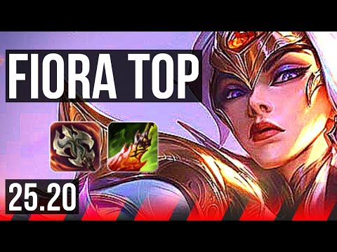 FIORA vs TRYNDAMERE (TOP) | Rank 2 Fiora, 67% winrate | NA Challenger | 25.20