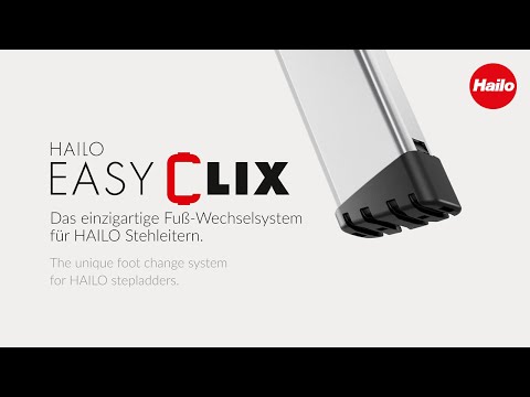 HAILO EasyClix - Das Fuss-Wechsel-System / The replaceable foot system