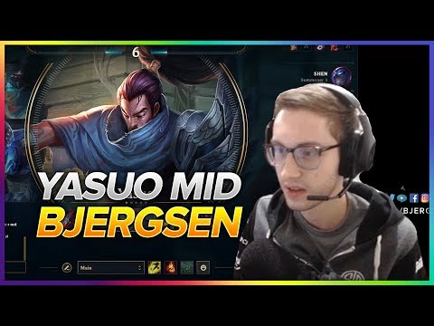 627. Bjergsen Yasuo vs Twisted Fate Mid - Patch 8.8 Season 8 - BJERGSEN STREAM