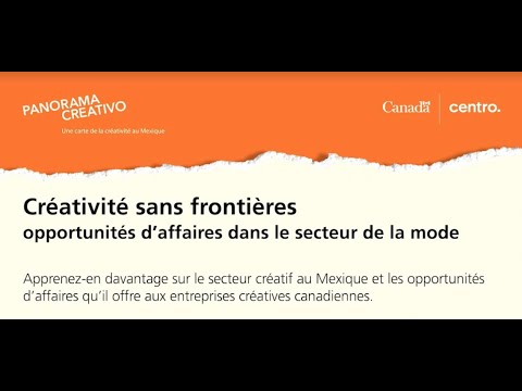 , title : 'Créativité sans frontières: opportunités d'affaires dans le secteur de la mode | Webinar 02 | FR'