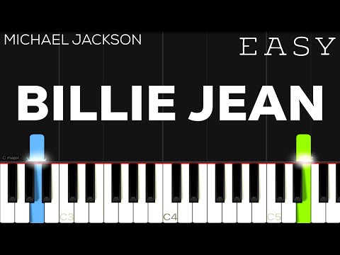Michael Jackson - Billie Jean | EASY Piano Tutorial