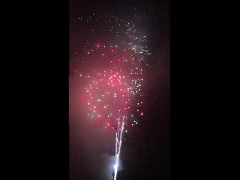 Aurora Fireworks in Slo-Mo