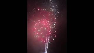 Aurora Fireworks in Slo-Mo