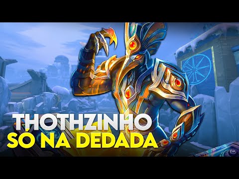 Só na dedada! THOTH MID - ⚡ Smite BR Ranked Conquista