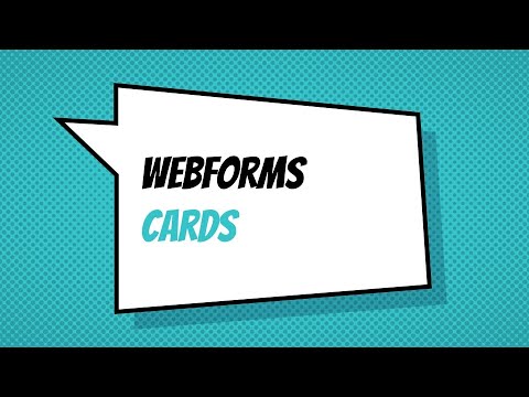 Webform Cards