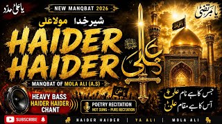 Download lagu Haider Haider | حیدر حیدر | Mola Ali علیہ السلام | New Manqabat 2026  mp3
