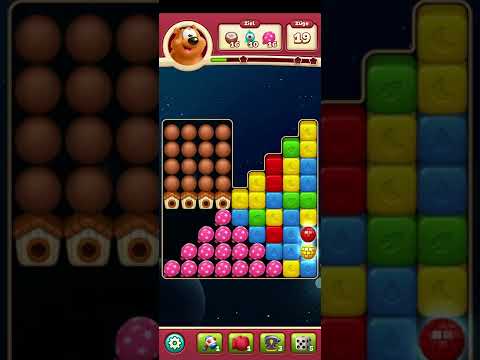 Toon blast Level 1484 no booster 3 stars