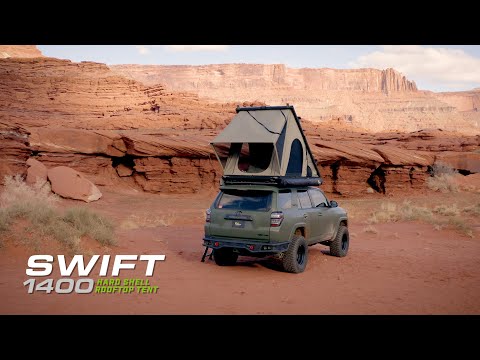 The Swift 1400 Hardshell Rooftop Tent | Ironman 4x4 America