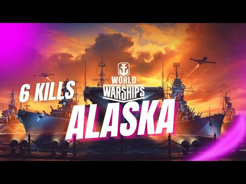 Cruiser ALASKA wows: SUPER POWERFUL - World of WARSHIPS #wows #worldofwarships #gaming