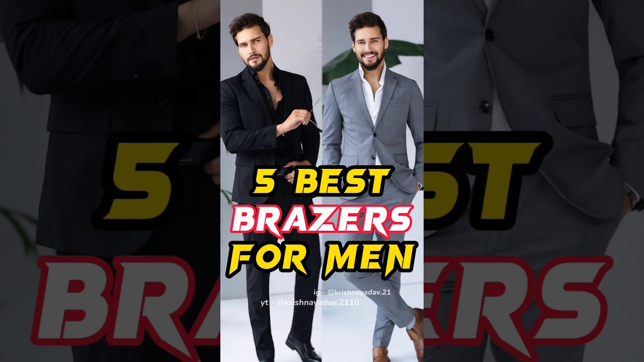 5 Best Blazers for Men in Hindi | Best Blazer Colour Combination | Formal & Wedding Outfit