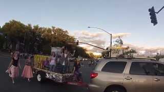 preview picture of video 'Prescott (AZ) High School Homecoming Parade 18 Sept 2014 C'