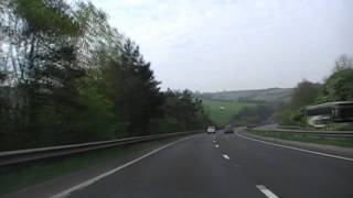 preview picture of video 'Driving On The A38 From Ashburton To Dean Prior, Devon, England 22nd April 2011'