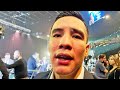 OSCAR VALDEZ REVEALS THAT CANELO TOLD HIM CALEB PLANT FEARS HIM AFTER INTENSE WEIGH IN