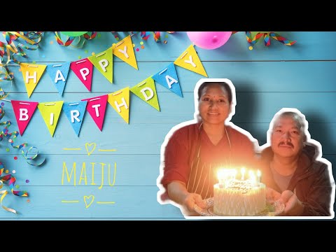 Maiju ko birthday bhandai khub masu 🍖 khaiyo 😅 || Happy Birthday Maiju 🤗 ||