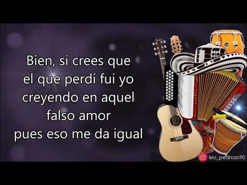 Falso Amor, Luis Mateus - Letra