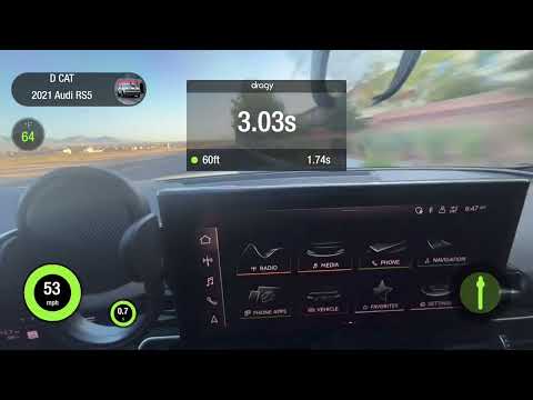 2021 Audi RS5 0-60