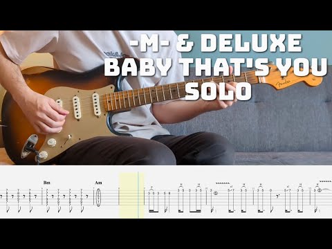 -M- Matthieu Chedid & Deluxe - Baby That's You - guitar SOLO Live