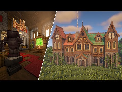 Minecraft Fantasy Mansion Interior (Part 2/2)