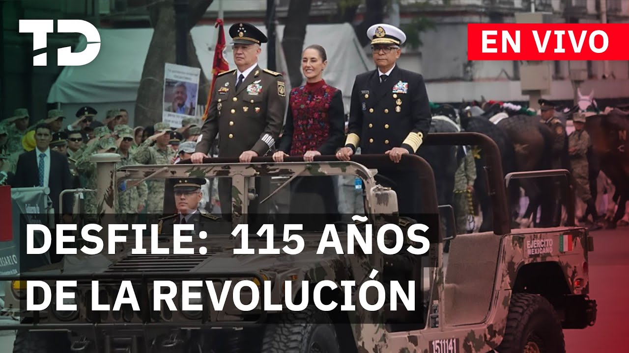 México celebra el 115 Aniversario de la Revolución Mexicana